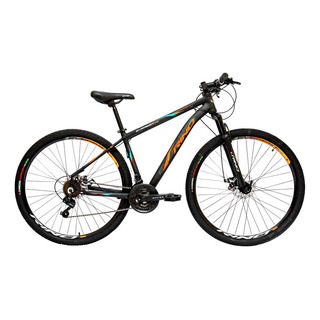 Bicicleta Rino Everest 29 Freio Disco 21v Câmbios Shimano Cor Preto/laranja Tamanho Do Quadro 15 Bicicleta Rino Everest 29 Freio Disco 21v Câmbios Shimano Cor Preto/laranja Tamanho Do Quadro 15