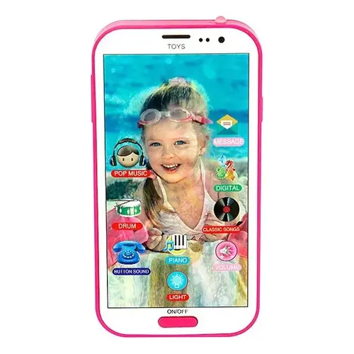 Jirmerp Teléfono Infantil Con Cámara, MP3 Y Juegos – 32GB Rosa, Ideal Para Niños De 3 A 15 Años