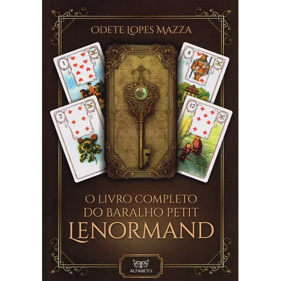 Livro Completo Do Baralho Petit Lenormand - Odete Lopes Mazza 