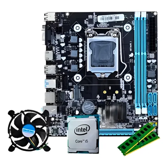 Kit Upgrade I5 4570 + Placa H81 1150 + 8gb Ddr3