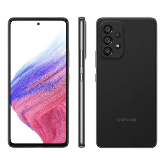 Usado: Samsung A53 128 Gb Preto - Regular