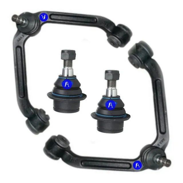 Kit 2 Rotula Inferior + 2 Parrilla Superior Ford Ranger 2006