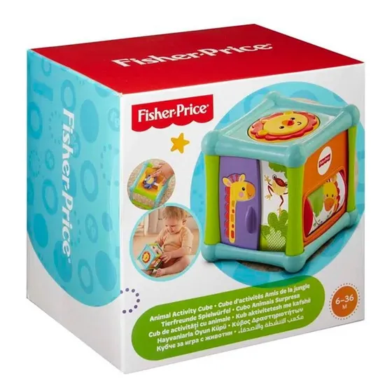 Super Cubo De Actividades Animalitos Fisher Price 6-36 Meses