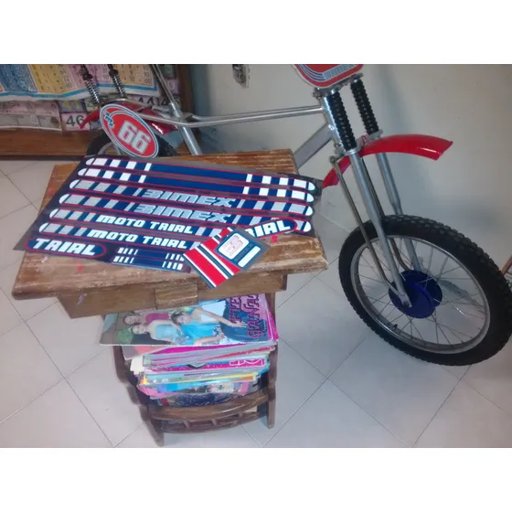 Calcomanias Mototrial Bimex Completas 14 Pzs