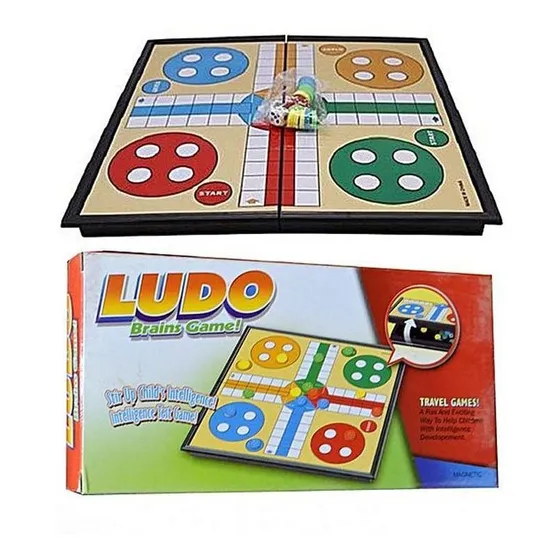 Ludo Magnetico Juego Mesa Clásico Educativo Tablero