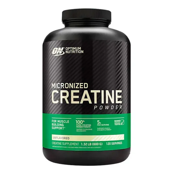 Monohidrato De Creatina Optimum Nutrition Micronizada 120svc