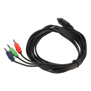 Zici Cable Mini Din A 3,5 Mm, 3 Dc, 9 Pines, Conectar Y Zici Cable Mini Din A 3,5 Mm, 3 Dc, 9 Pines, Conectar Y