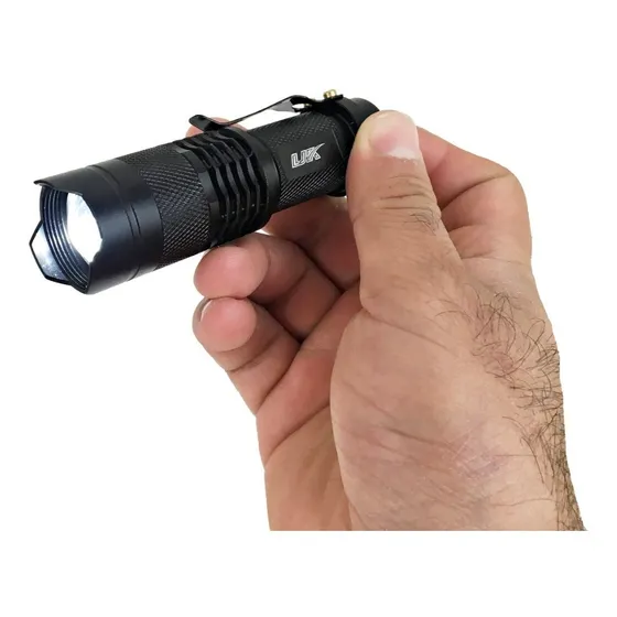 Lampara Tactica Mini Led Recargable Dt-808-60 Envio Gratis