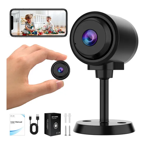 Mini Cámara 3mp Espía Hd Wifi Cámaras De Seguridad