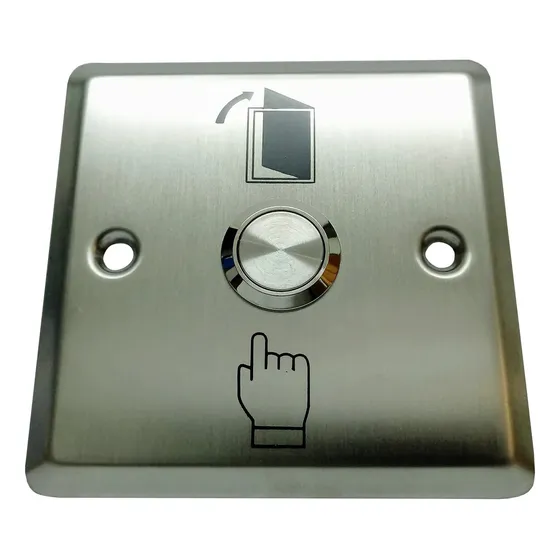 Boton De Salida Acero Inoxidable A-904 Sptline