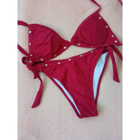 3 Trajes Baño M Variados Rojo Anaranjado Rosado