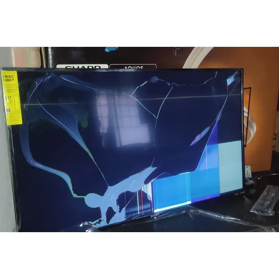Tv Sharp Lc-39le551u Nuevo Pantalla Partida C/ Accesorios