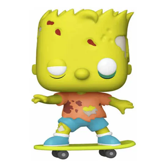 Funko Pop The Simpsons Toh - Zombie Bart #1027