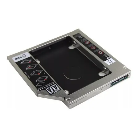 Caddy Adaptador 12.5mm Sata Disco Duro Ssd Notebook Dvd