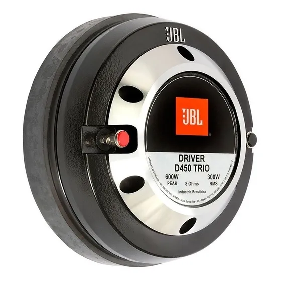 Driver Fenólico Jbl Selenium D450 Trio 300w Rms 8 Ohms 
