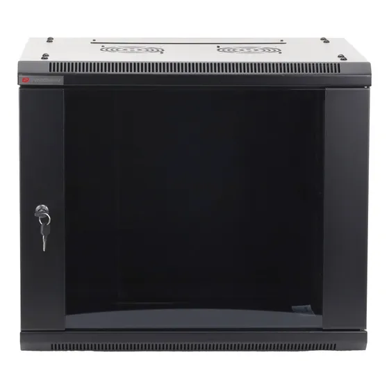 Gabinete Precision, Con Puerta De Cristal  19in 9ur Pared