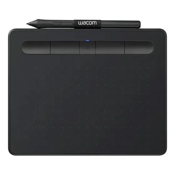 Mesa Digitalizadora Wacom Intuos CTL4100W, Pequena, Bluetooth, Preto