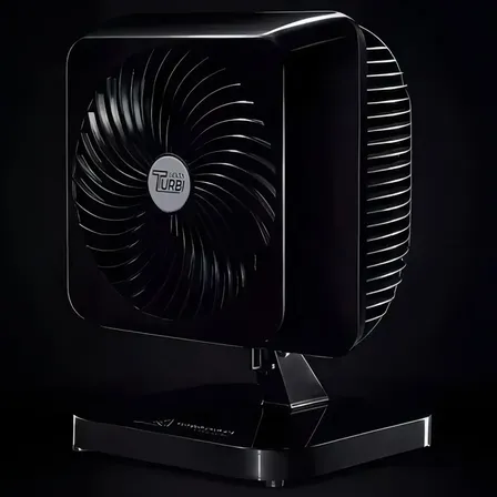 Ventilador Delta Turbi 2 em 1 Oscilante 30cm Preto Venti-Delta