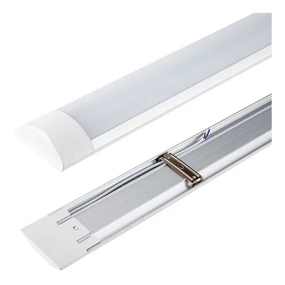 Lampara 36w Plana Led Superficial Larga 1.2 Metros 