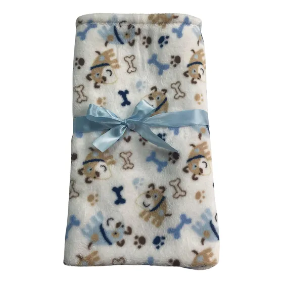 Manta Plush Con Corderito Invierno Para Bebes Autitos