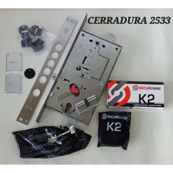 Cerradura De Seguridad Tipo Multilock 