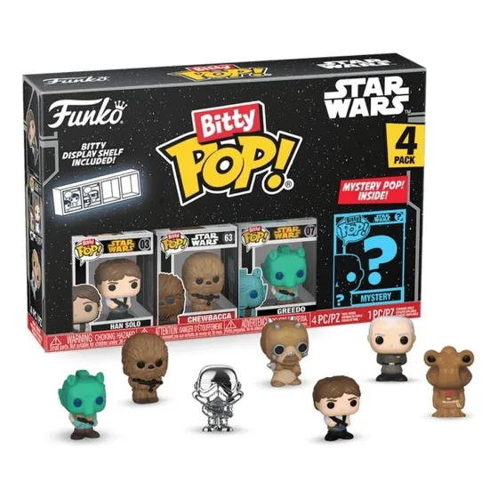 Bonecos Bitty Star Wars Série 3 Funko Pop!