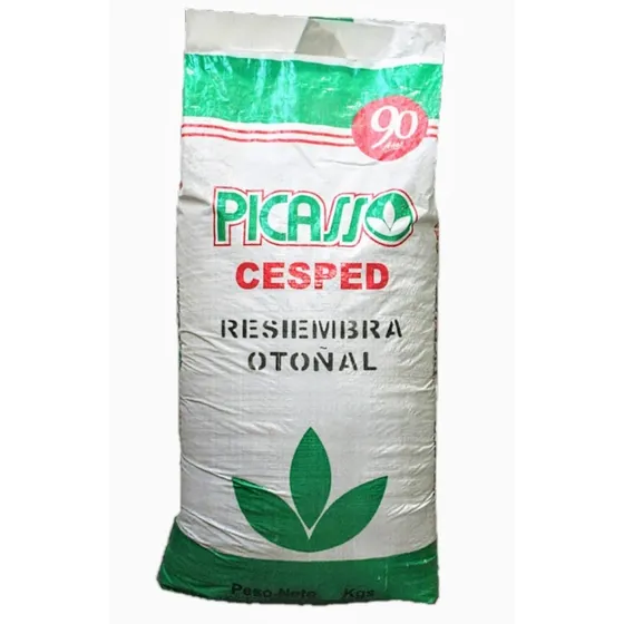 Semillas Cesped Resiembra Otoño 10kg Mezcla Ryegrass Picasso