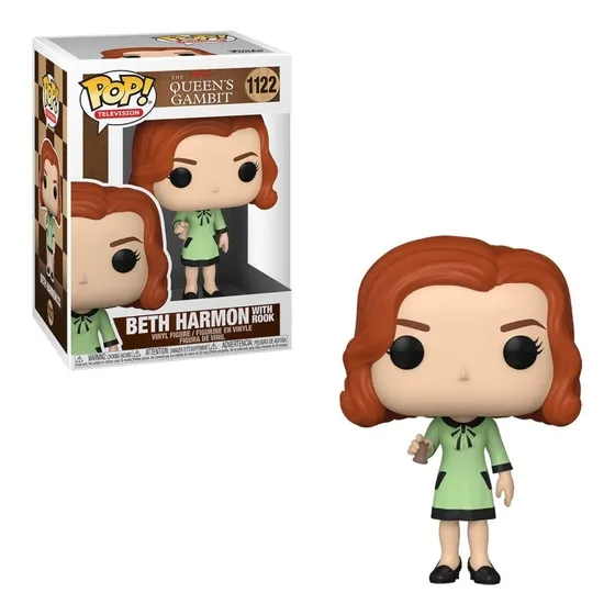 Funko Pop Gambito De Dama Beth Harmon With Rook 1122