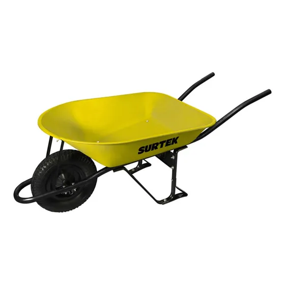 Carretilla De 4.5 Ft Con Bastidor Y Llanta Reforzada Surtek