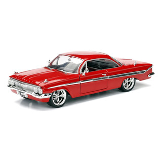 Jada Toys Chevy Impala Diecast 1:24 Rojo - Rápido Y Furioso Jada Toys Chevy Impala Diecast 1:24 Rojo - Rápido Y Furioso