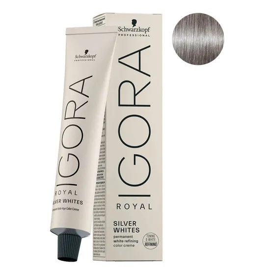 Tinta Schwarzkopf Igora Silver Whites Dove Grey 60gr