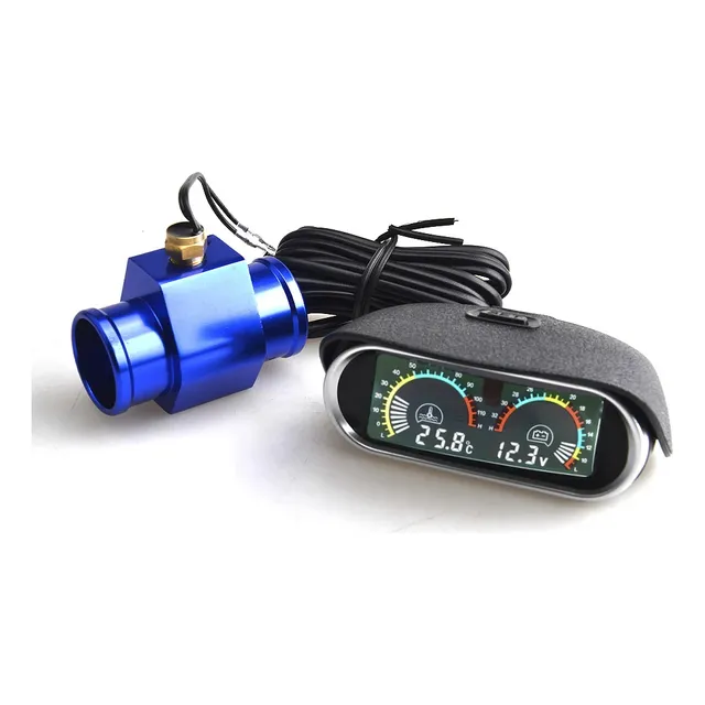 Medidor De Temperatura Y Voltímetro Del Agua Con Tubo De