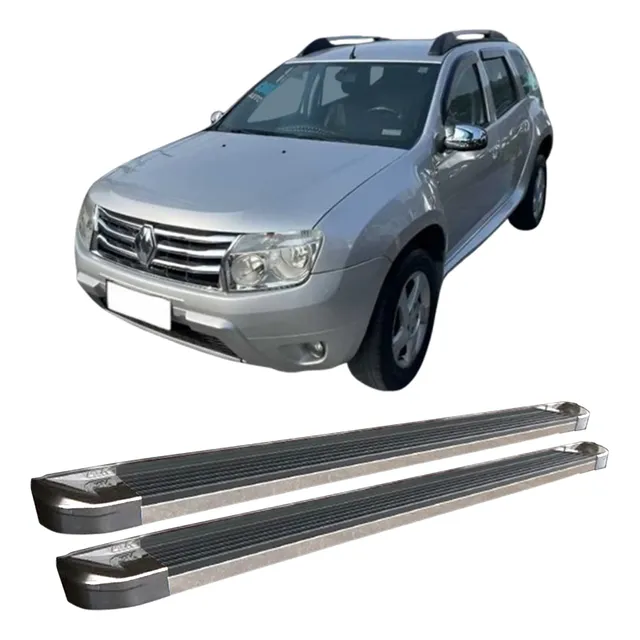 Estribo Duster 2010 A 2020 Prata