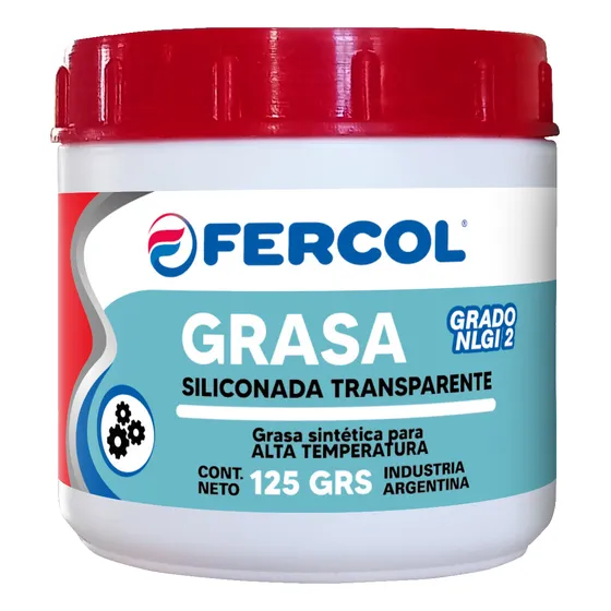 Grasa Fercol Siliconada Transparente 125 Gr Servo Freno