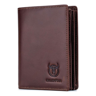 Cartera Plegable Bullcaptain De Piel Autentica De Gran Ca... Cartera Plegable Bullcaptain De Piel Autentica De Gran Ca...