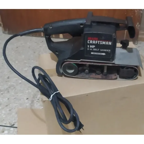 Lijadora De Banda Marca Craftsman, 3  X 21 , 1 Hp, Usada.