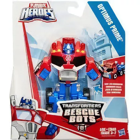 Figura de acción  Optimus Prime Rescue bots B6580 de Hasbro Playskool Heroes