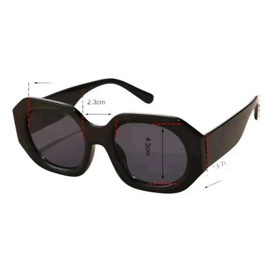 Lentes De Sol A La Moda Para Dama Con Protección Uv