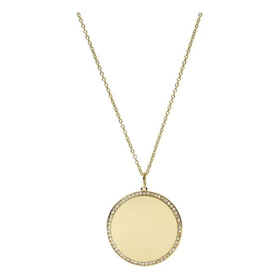 Collar Fossil  Jf03888710 Dorado Mujer