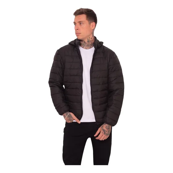 Jaqueta Puffer De Frio Intenso Blusa Impermeável Inverno