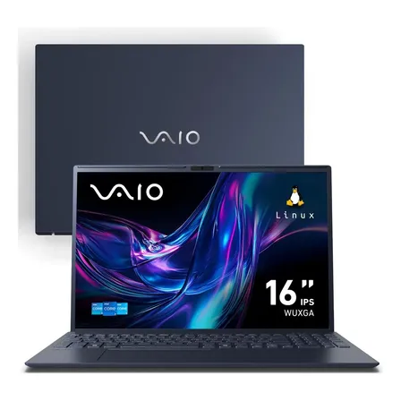 Notebook Vaio Fe16 Intel Core I5-1334u 13ª Gen Linux 24gb Ram 512gb Ssd Tela 16 Ips Wuxga Antirreflexo - Cinza Grafite - Vjfe62f11x-b1211h