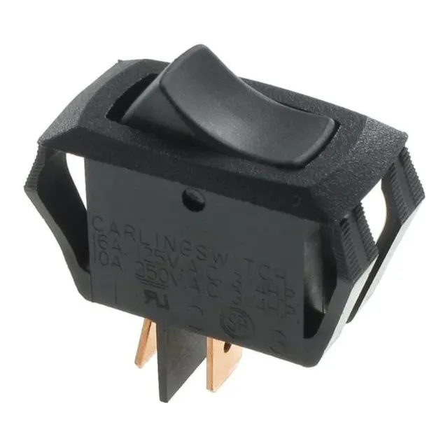Rocker Switche Spst Off-on .250 Tab (1 Pieza)