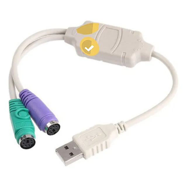 Cable Adaptador Usb A Ps2 Conecta Tu Teclado Y Mouse Ps2