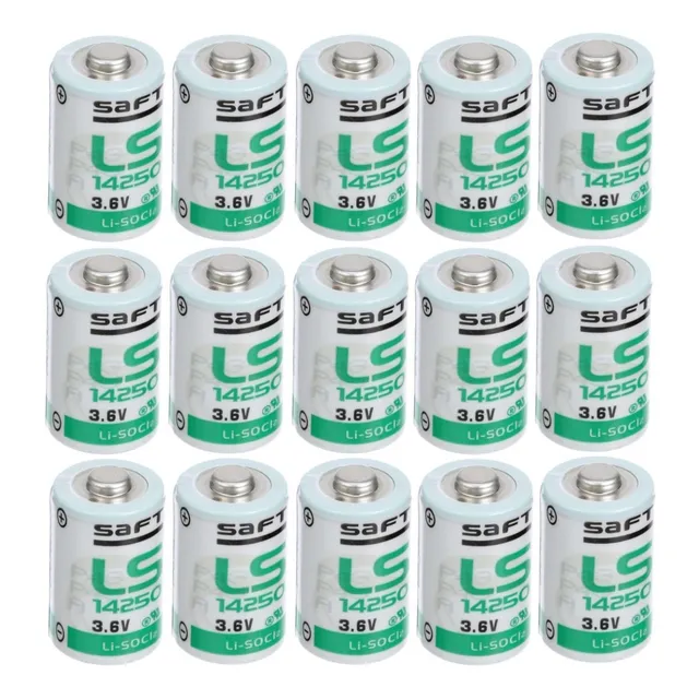 20 Baterias Saft Ls14250 1/2aa Li-socl2 Ls 14250 1200mah