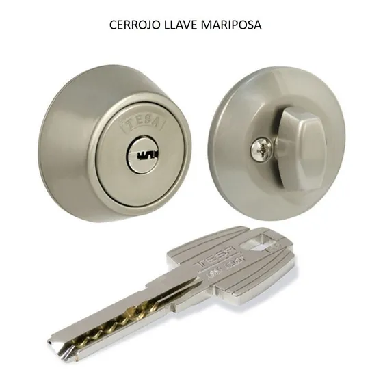 Cerrojo Tesa T60 Alta Seguridad Antibumping Anti Taladro 546