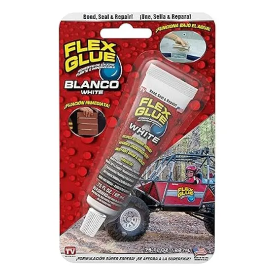 2pz Flex Glue Pegamento Adhesivo Sellador Caucho Impermeable