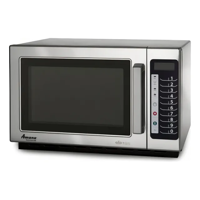 Microondas industrial Amana RCS10TS acero inoxidable 34L 127V