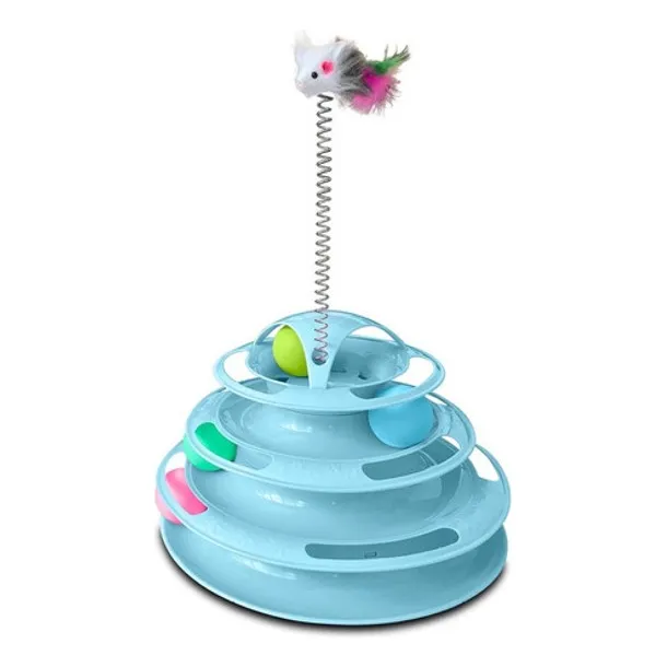 Juguete Para Gatos - Torre Interactiva