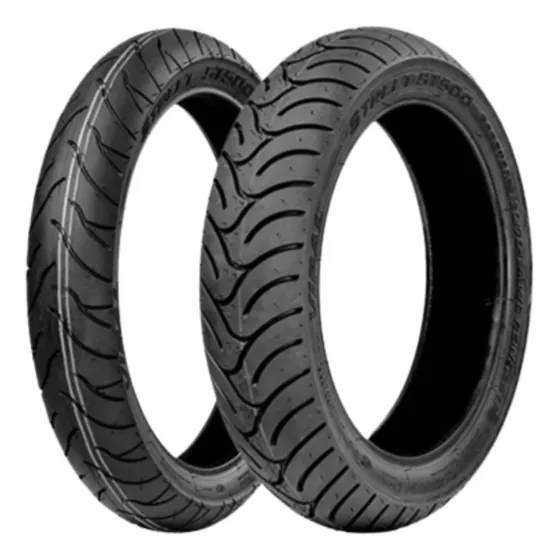 Par Pneu Moto Vipal 110/70-17 E 140/70-17 St500 Cb Twister