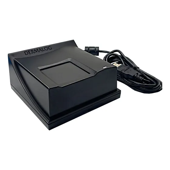 Leitor Scanner Biométrico F1 Dermalog Funciona Igual Fs88h